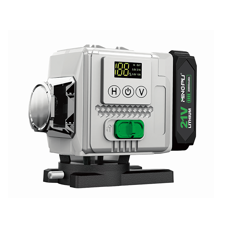Laser auto-nivelant auto-nivelant 3x360 °, laser à lignes transversales à faisceau vert 3D pour la construction et la suspension d'images